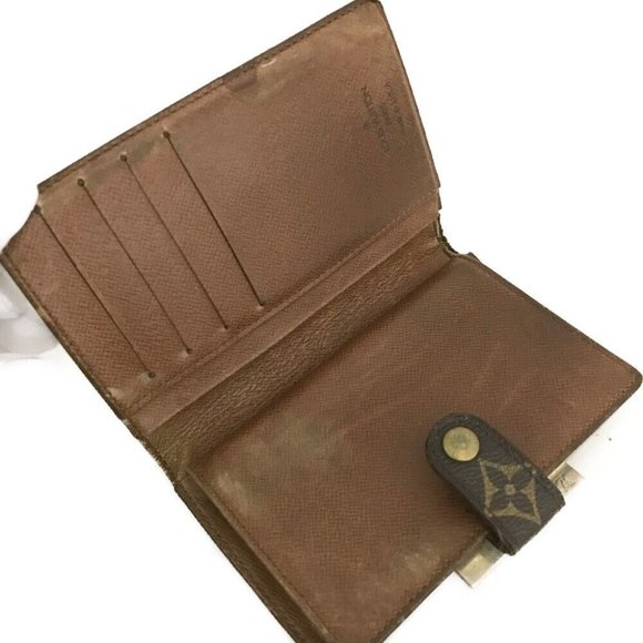 941125T Louis Vuitton Wallet Porte Monnaie Billets Viennois Brown Monogram - Picture 5 of 9